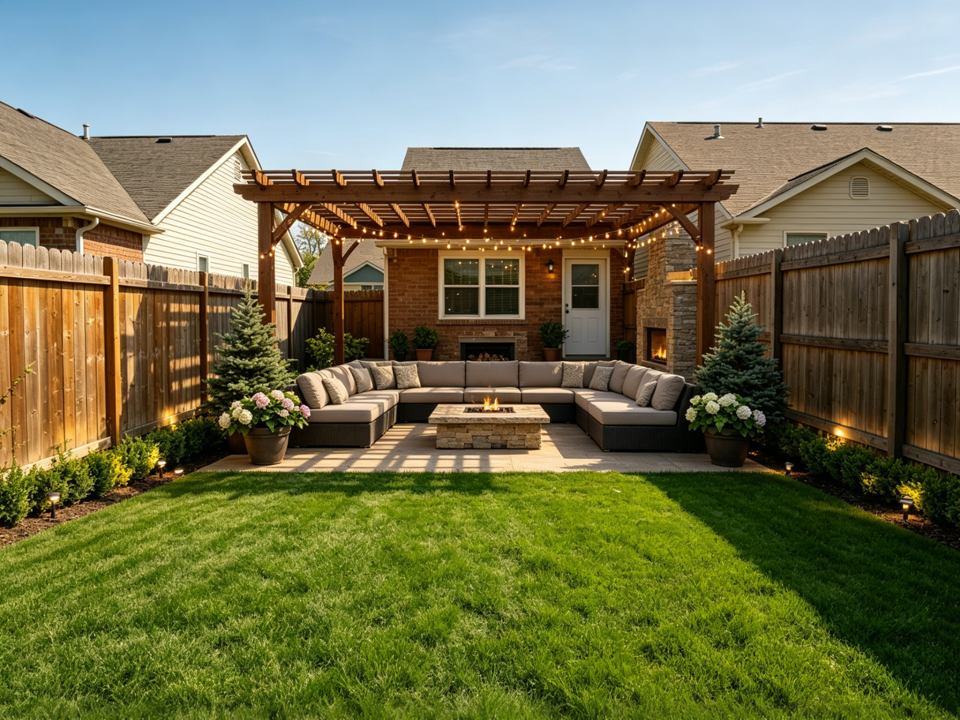 Free AI Backyard Design Review by Homeowner - After Generation