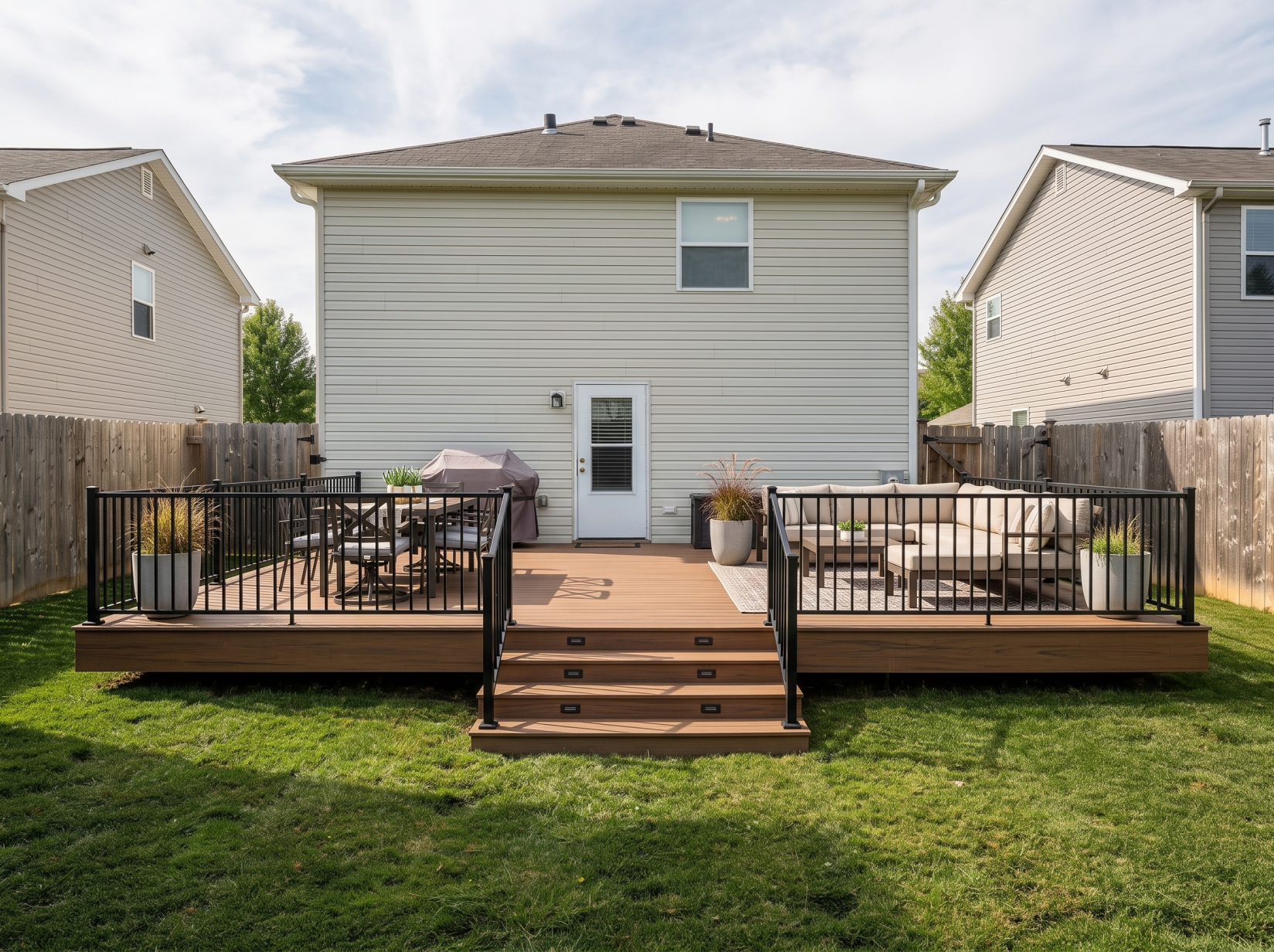 Free AI Deck Design review by homeowner - After Generation