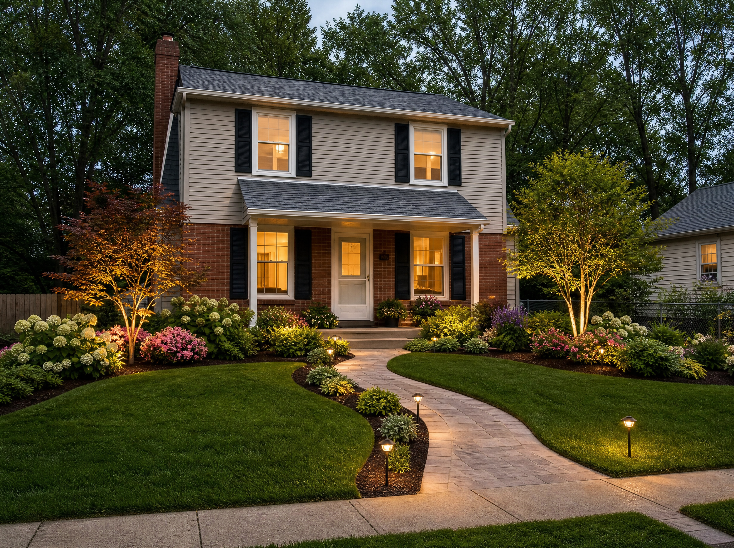 AI Front Yard Design review by a homeowner - After Generation
