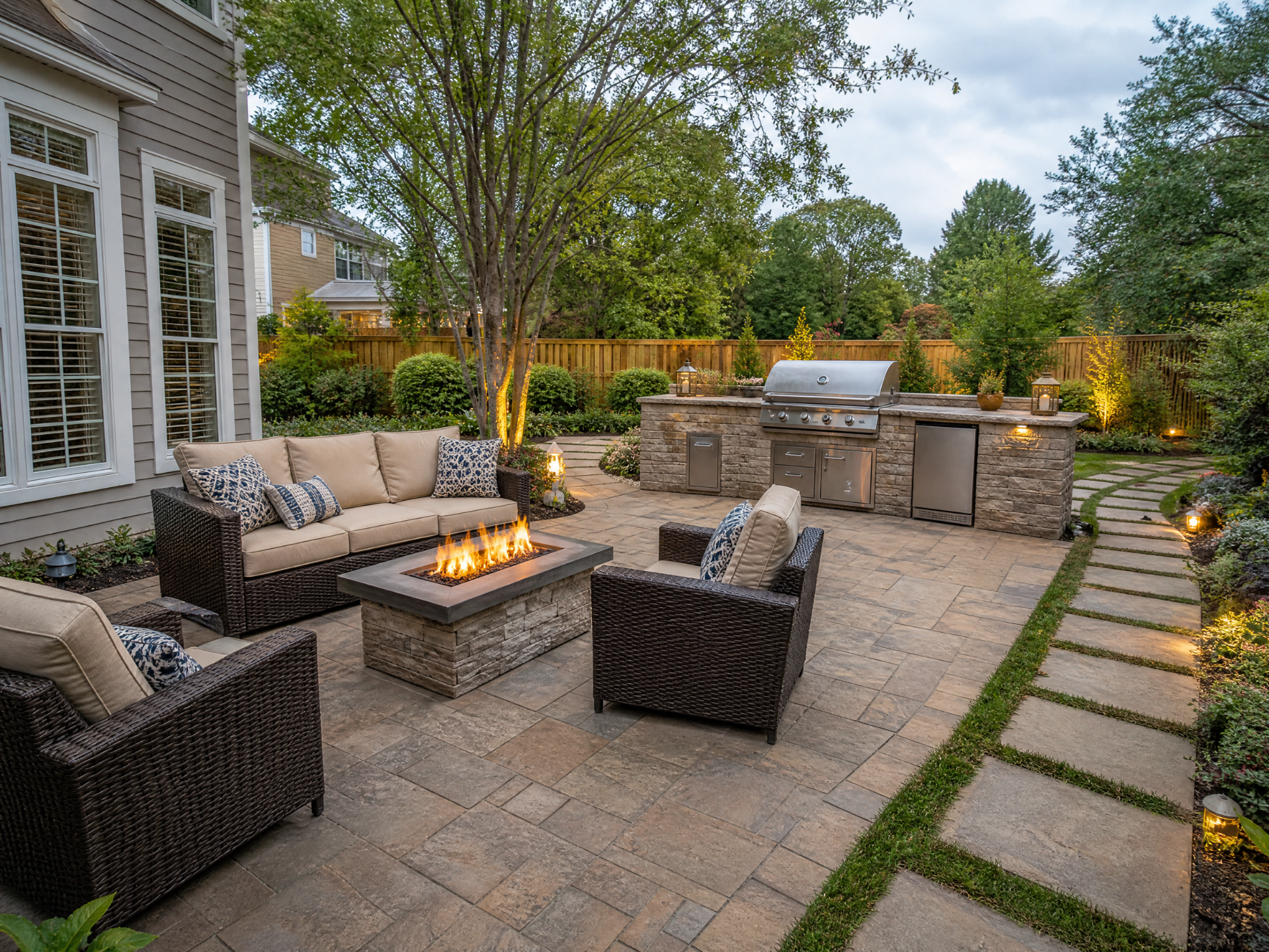 Fast Outdoor Planning Effect Display