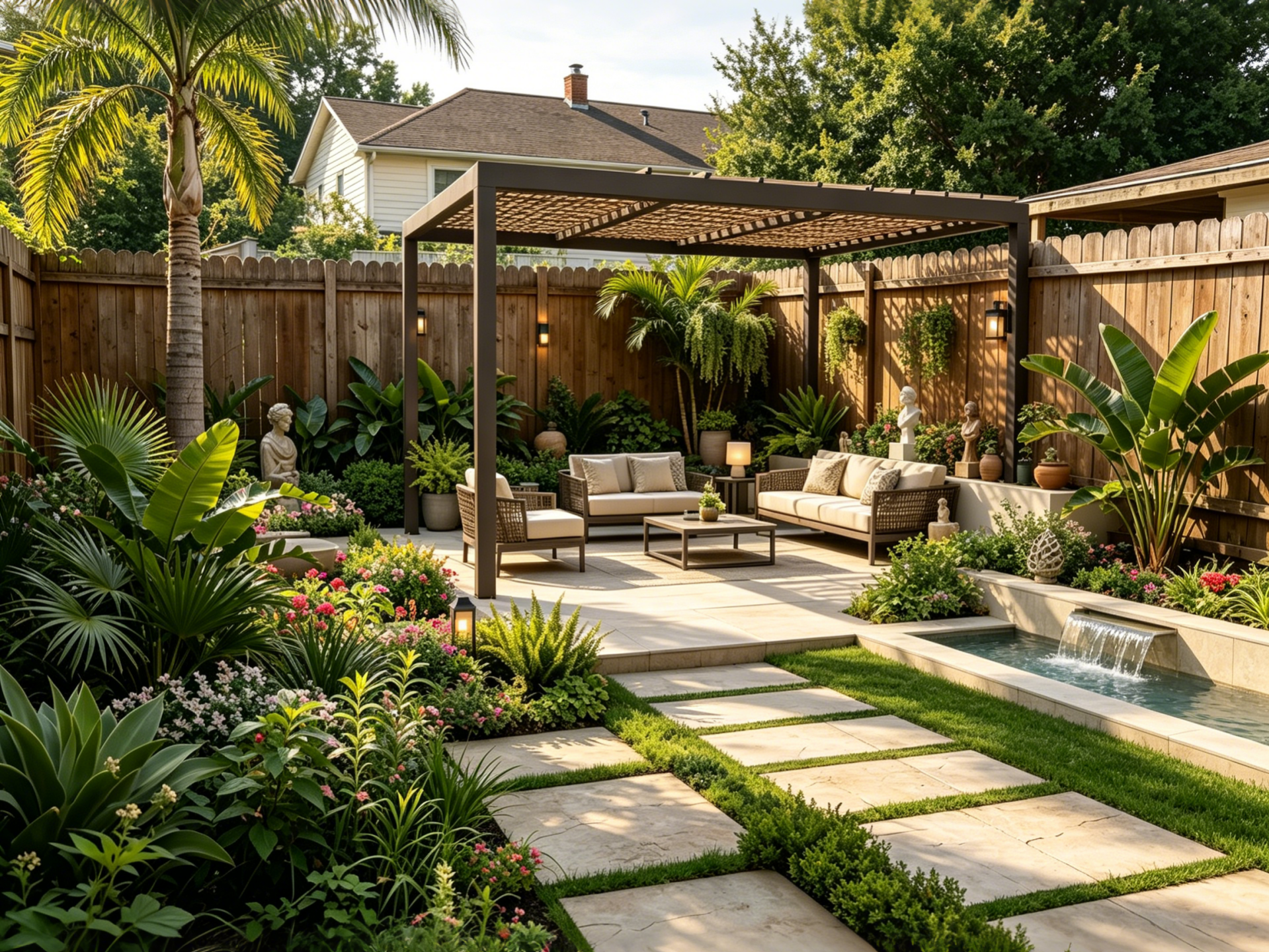 Design Your Backyard or Front Yard with AI Yard Design Free – After Generation