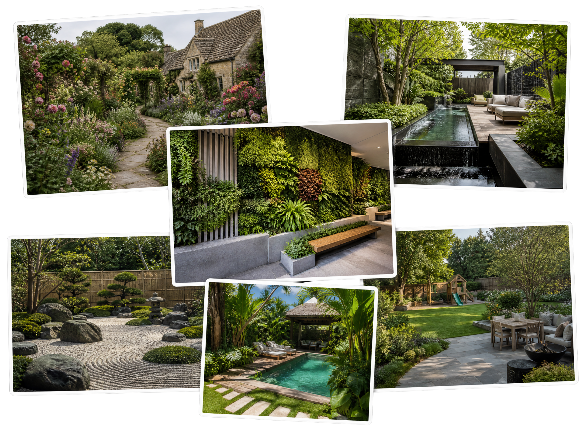 Garden styles to explore with AI landscape design