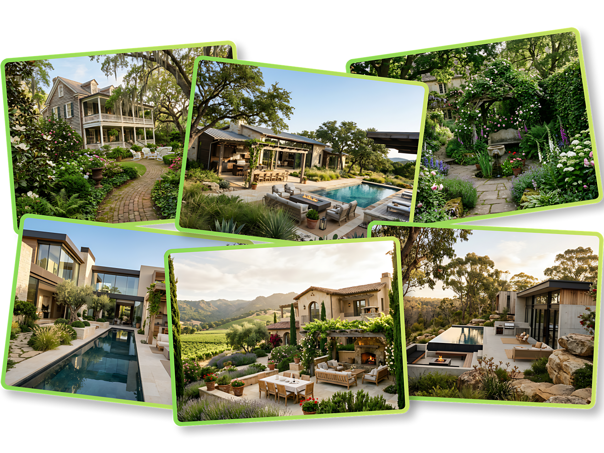 Garden photography and design tips example