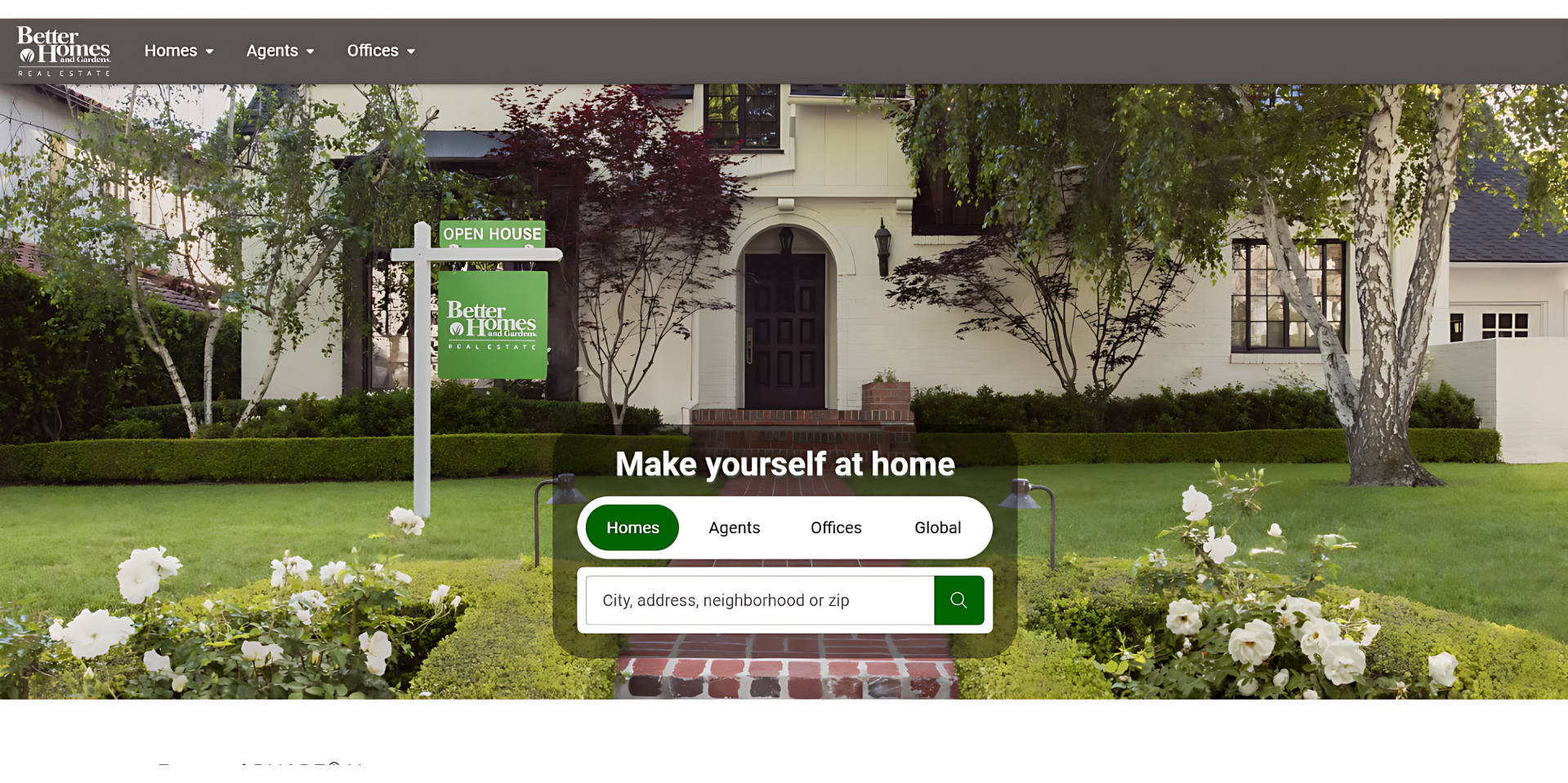 Better Homes and Gardens Plan-a-Garden planning tool interface